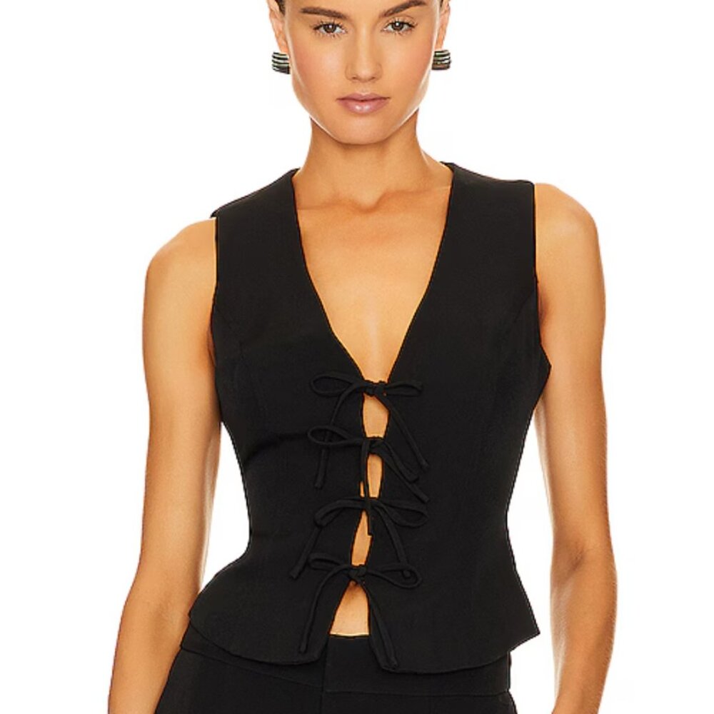 Revolve x Elliatt Black Cavalcade Top